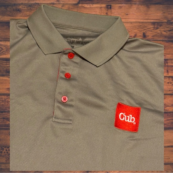Cub Employee Worker Polo Shirt My Heart My Cub Rainbow Halloween Costume Funny - Picture 2 of 5